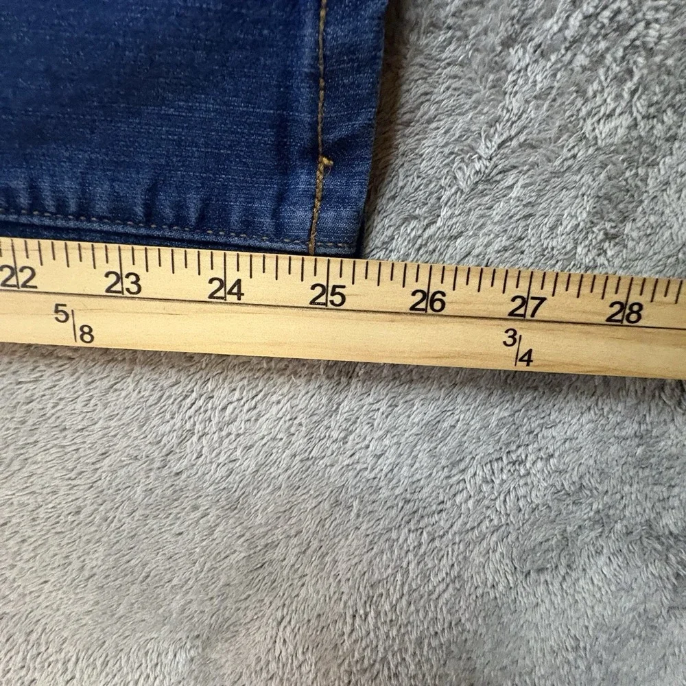 The Children's Place Girls 10 Plus (26x25.25) Blue Bootcut Stretch Jeans